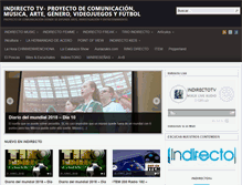 Tablet Screenshot of indirectotv.com